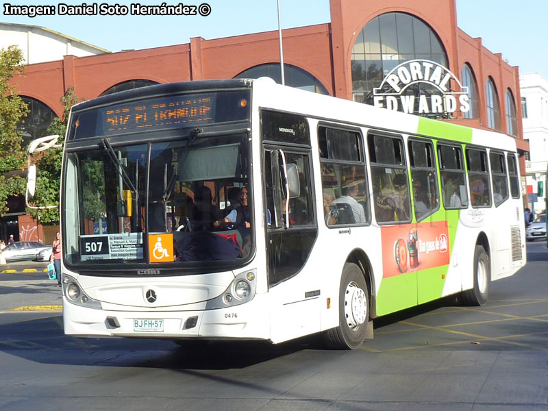 Induscar Caio Mondego H / Mercedes Benz O-500U-1725 / Servicio Troncal 507