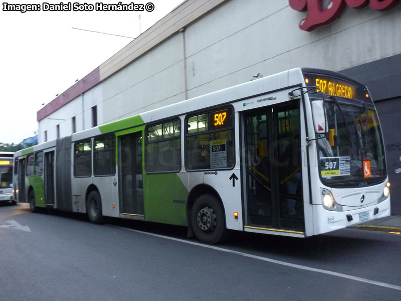 Induscar Caio Mondego HA / Mercedes Benz O-500UA-2836 / Servicio Troncal 507