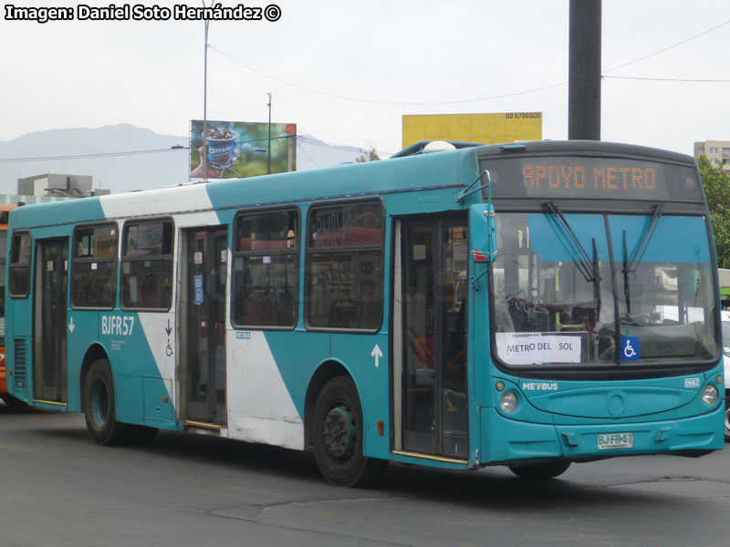 Induscar Caio Mondego H / Mercedes Benz O-500U-1725 / Unidad de Apoyo Metro Estación Las Rejas - Estación Del Sol