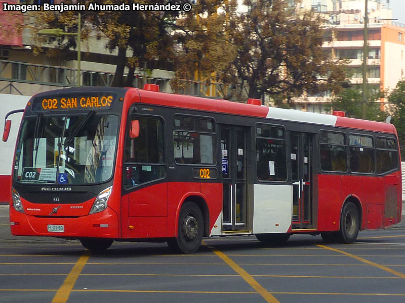 Neobus Mega Plus / Volvo B-290R-LE Euro5 / Servicio Alimentador C-02