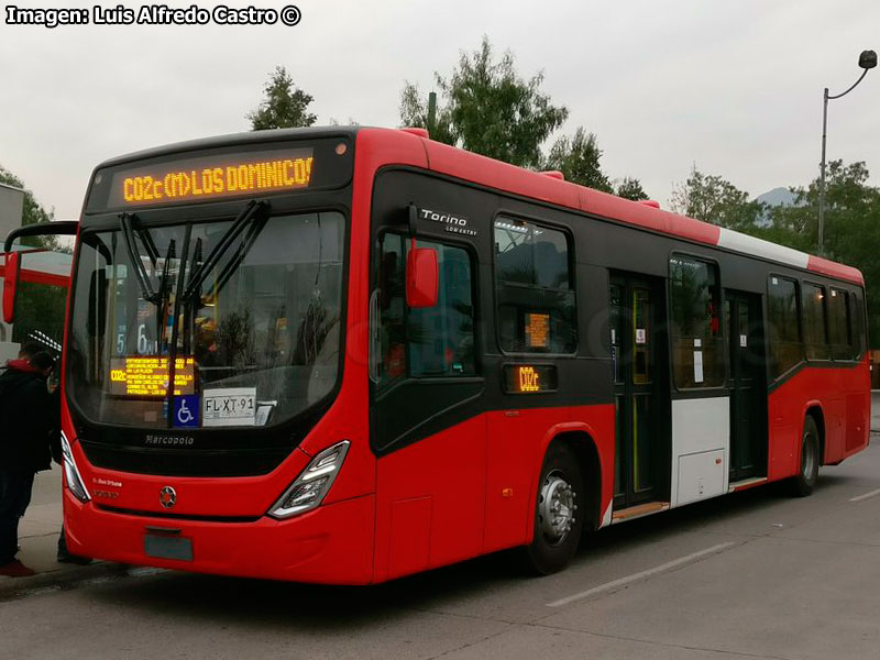 Marcopolo Torino Low Entry / Volvo B-8R-LE Euro6 / Servicio Alimentador C-02c