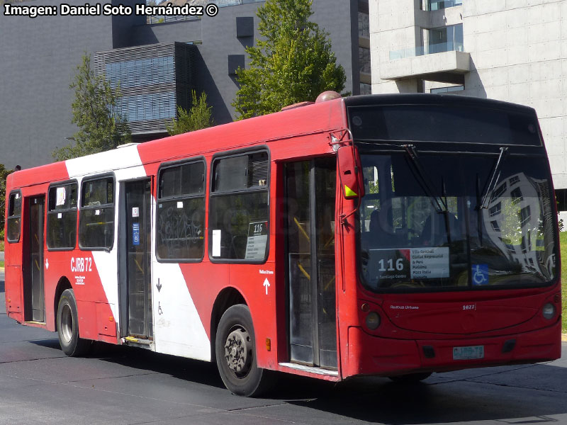 Induscar Caio Mondego H / Mercedes Benz O-500U-1726 / Servicio Troncal 116