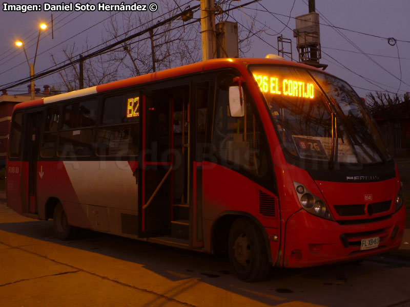 Neobus Thunder + / Mercedes Benz LO-915 / Servicio Alimentador B-26