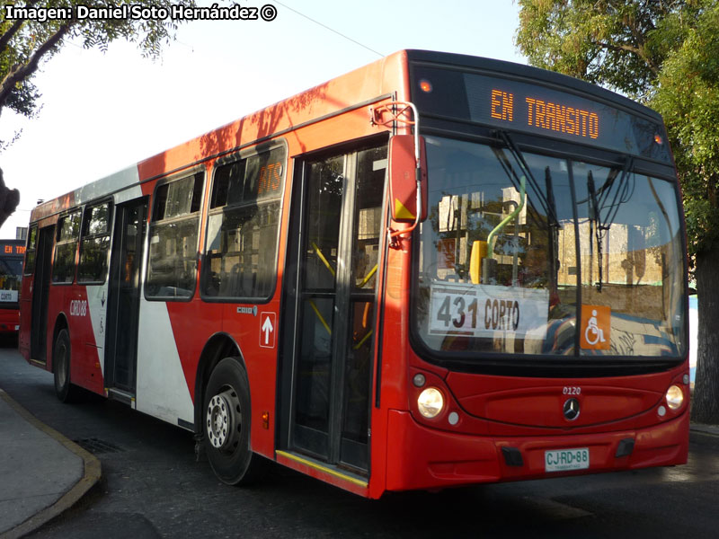 Induscar Caio Mondego H / Mercedes Benz O-500U-1726 / Unidad de Apoyo Servicio Troncal 413c