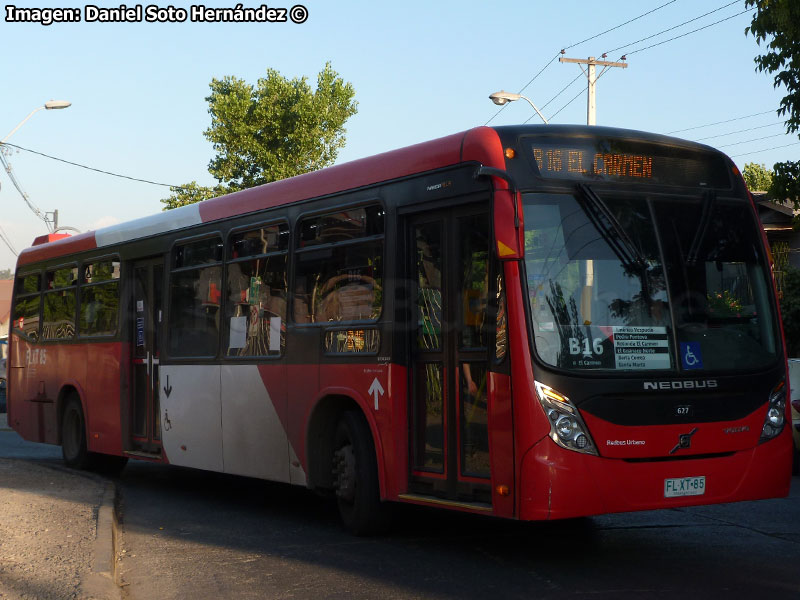 Neobus Mega Plus / Volvo B-290R-LE Euro5 / Servicio Alimentador B-16