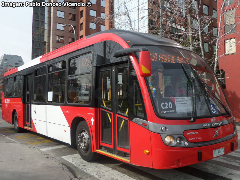 Neobus Mega BRS / Volvo B-290R-LE Euro5 / Servicio Alimentador C-20