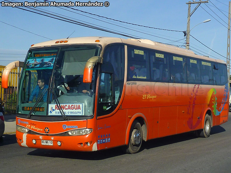 Marcopolo Viaggio G6 1050 / Scania K-340 / Pullman El Huique