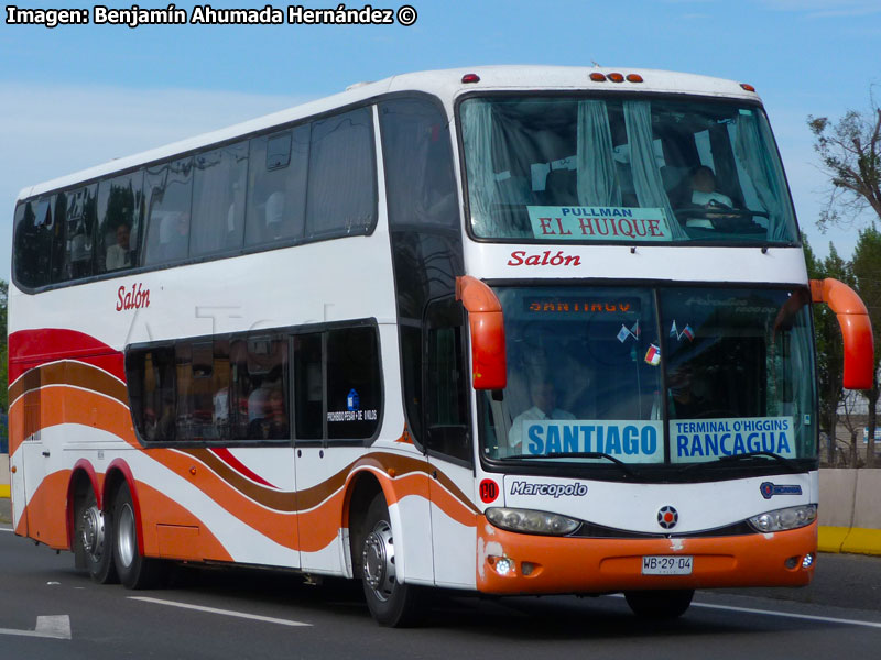 Marcopolo Paradiso G6 1800DD / Scania K-420 / Pullman El Huique