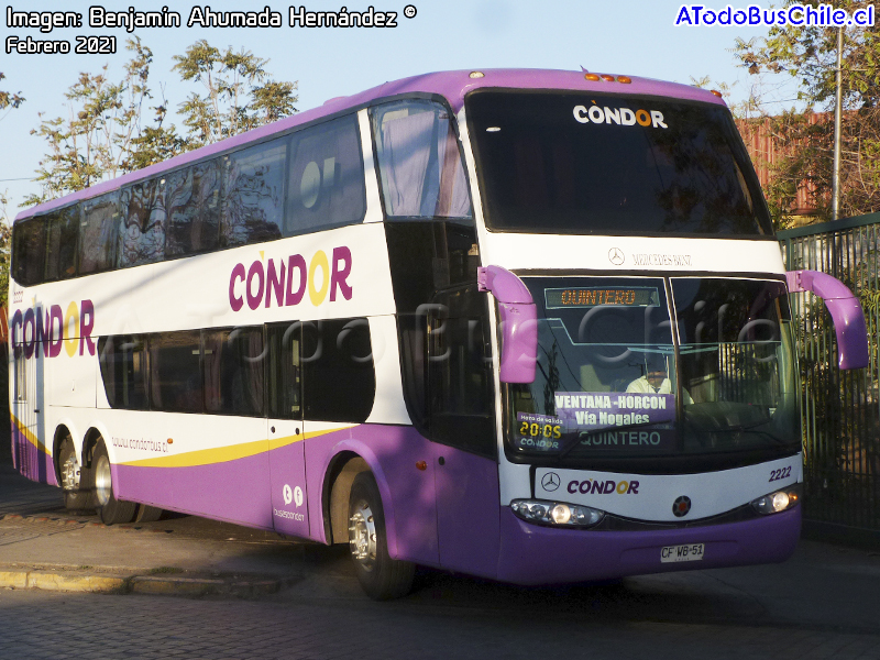 Marcopolo Paradiso G6 1800DD / Mercedes Benz O-500RSD-2442 / Cóndor Bus