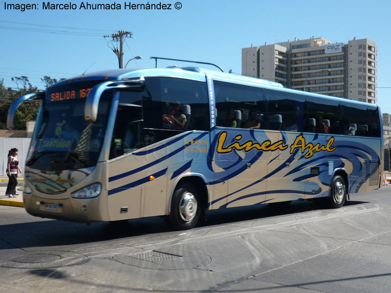 Irizar Century III 3.50 / Mercedes Benz O-500RS-1836 / Línea Azul