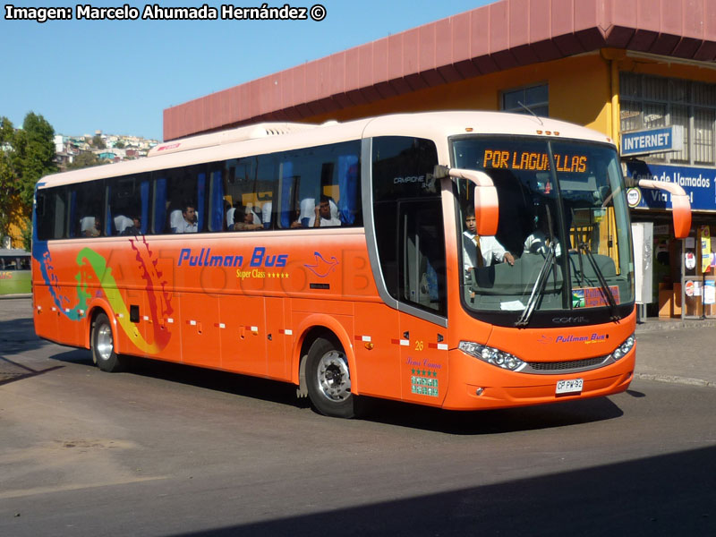 Comil Campione 3.45 / Mercedes Benz O-500RS-1836 / Pullman Bus Lago Peñuelas