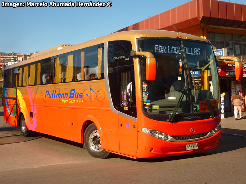 Comil Campione 3.45 / Mercedes Benz O-500RS-1836 / Pullman Bus Lago Peñuelas