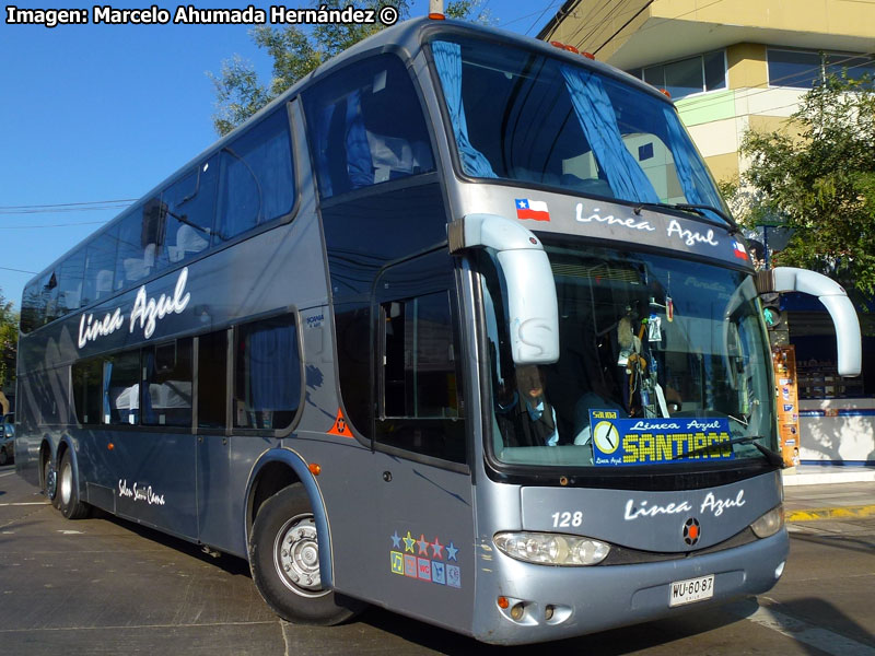 Marcopolo Paradiso G6 1800DD / Scania K-420 / Línea Azul