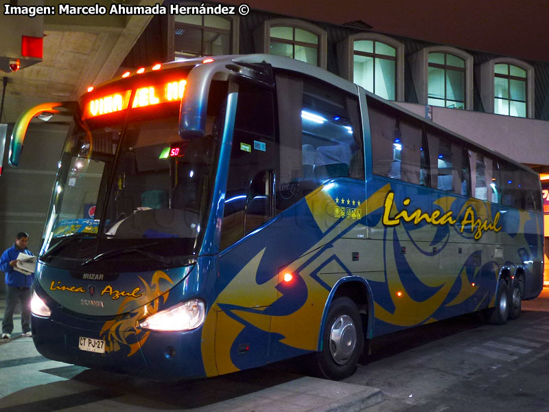 Irizar Century III 3.90 / Scania K-420B / Línea Azul