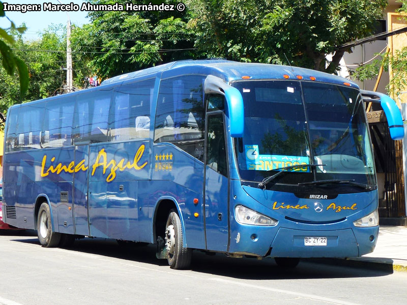 Irizar Century III 3.50 / Mercedes Benz O-500R-1830 / Línea Azul