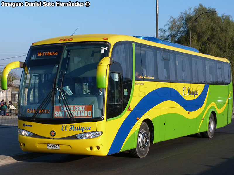 Marcopolo Viaggio G6 1050 / Scania K-340 / Pullman El Huique