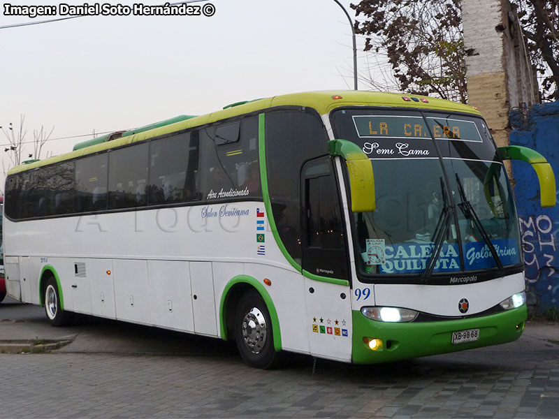 Marcopolo Viaggio G6 1050 / Mercedes Benz O-400RSE / Buses Golondrina