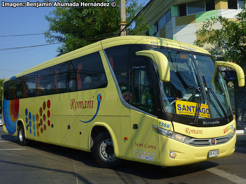 Marcopolo Viaggio G7 1050 / Mercedes Benz O-500RS-1836 / Romani