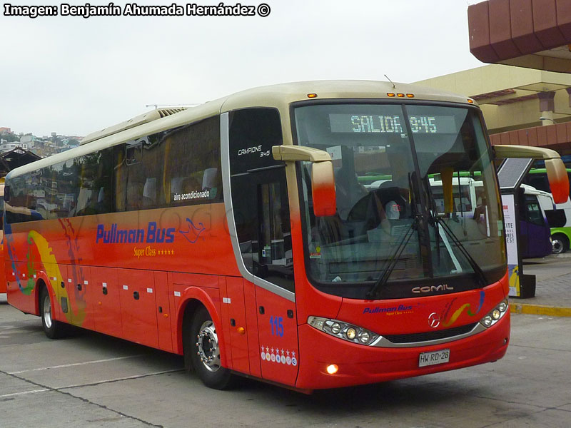 Comil Campione 3.45 / Mercedes Benz O-500RS-1836 BlueTec5 / Pullman Bus Costa Central S.A.