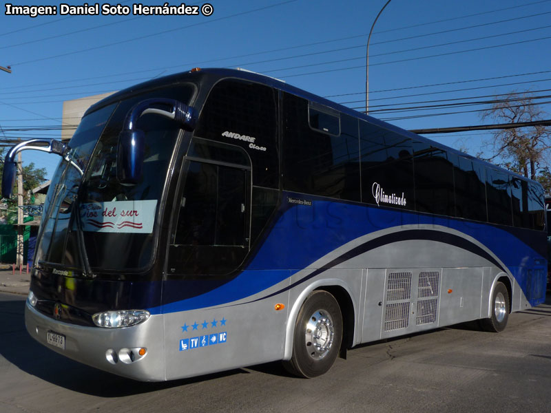 Marcopolo Andare Class 1000 / Mercedes Benz O-500RS-1636 / Salón Ríos del Sur