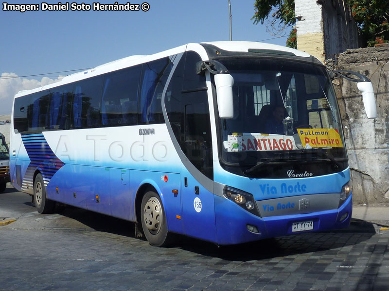 Zhong Tong Creator LCK6107H / Vía Norte (Auxiliar Pullman Palmira)