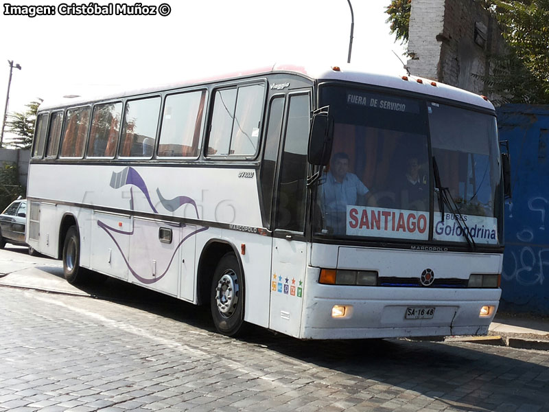 Marcopolo Viaggio GV 1000 / Mercedes Benz O-400RSE / Buses Golondrina