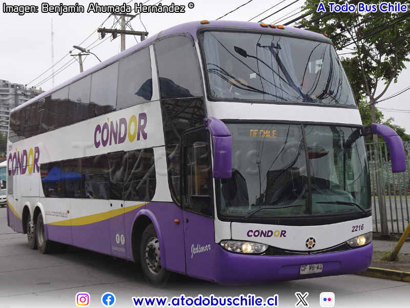 Marcopolo Paradiso G6 1800DD / Mercedes Benz O-500RSD-2442 / Cóndor Bus