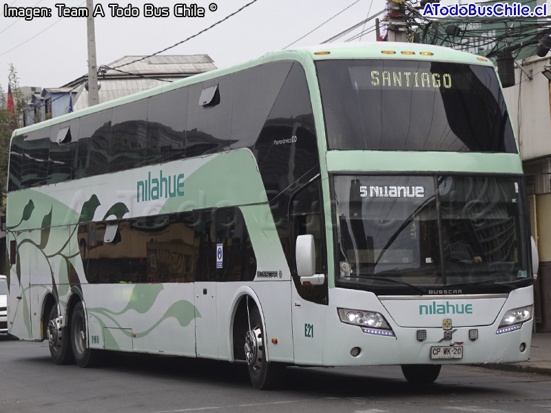 Busscar Panorâmico DD / Volvo B-12R / Nilahue