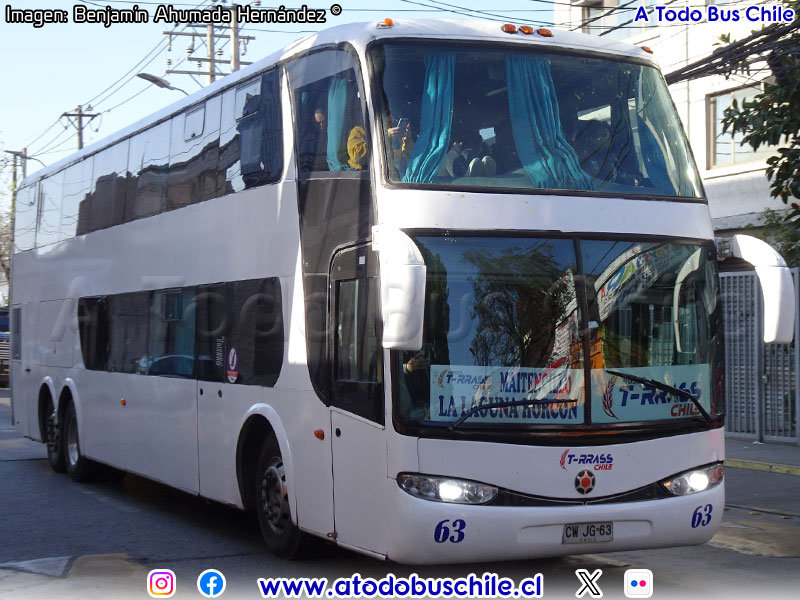Marcopolo Paradiso G6 1800DD / Mercedes Benz O-500RSD-2442 / Buses T-Rrass Chile