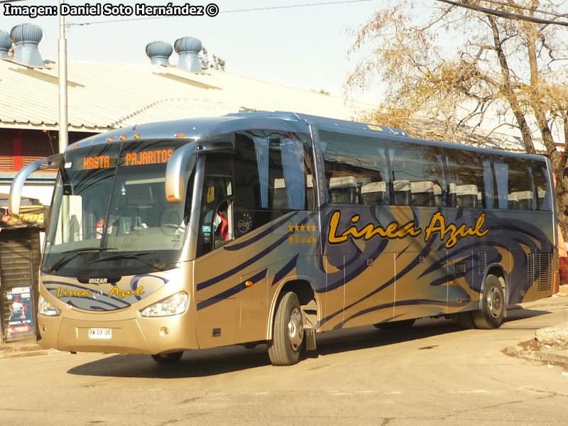 Irizar Century III 3.50 / Mercedes Benz O-500RS-1836 / Línea Azul