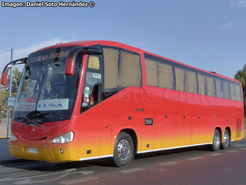 Irizar Century III 3.90 / Mercedes Benz O-500RSD-2442 / Chileturismo (Auxiliar Pullman Luna Express)