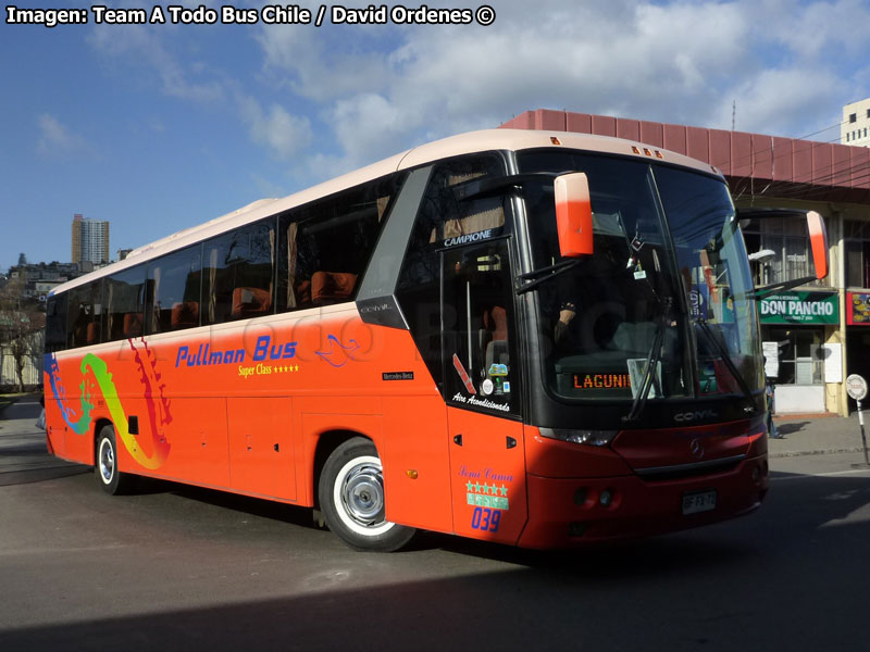 Comil Campione Vision 3.45 / Mercedes Benz O-500RS-1836 / Pullman Bus Lago Peñuelas