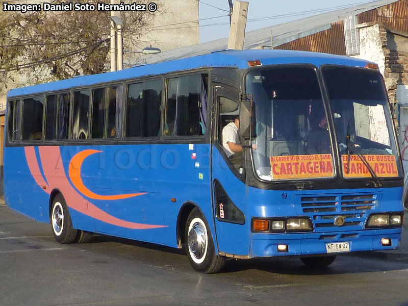 Metalpar Yelcho / Mercedes Benz OF-1620 / Bahía Azul