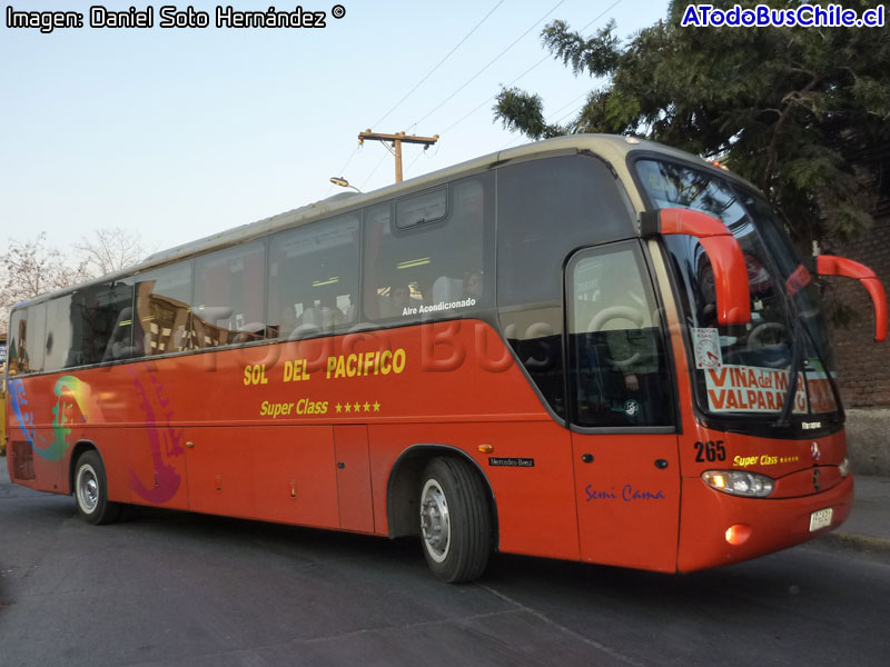 Marcopolo Andare Class 1000 / Mercedes Benz O-400RSE / Sol del Pacífico