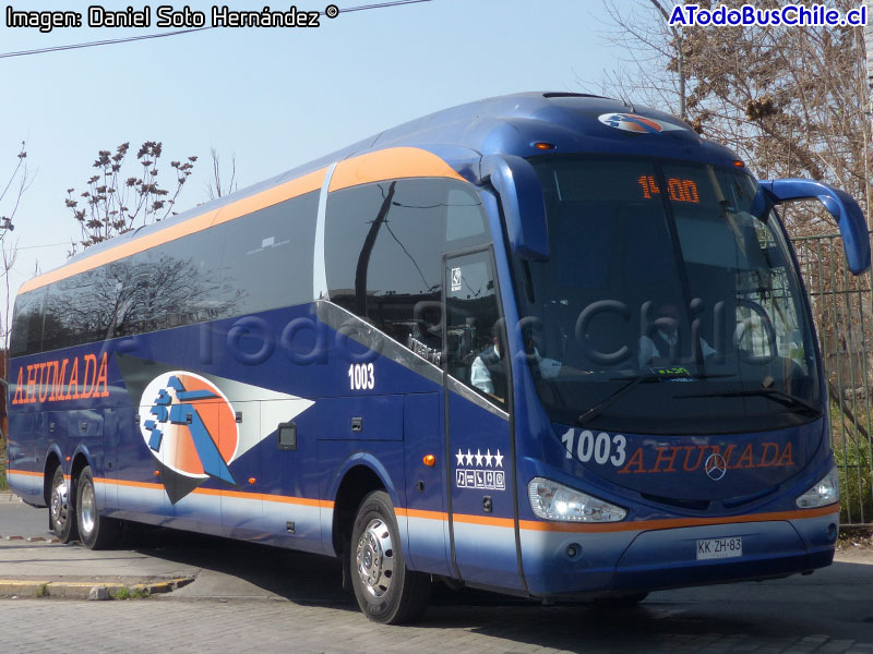 Irizar i6 3.90 / Mercedes Benz OC-500RF-2543 BlueTec5 / Buses Ahumada