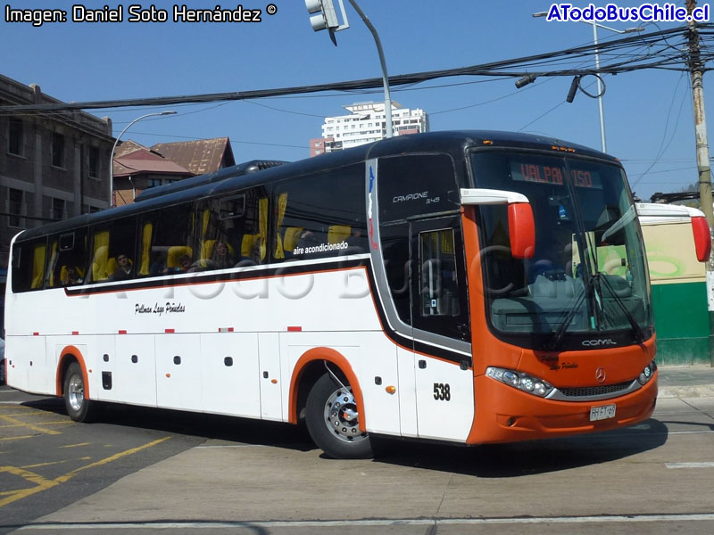 Comil Campione 3.45 / Mercedes Benz O-500RS-1836 / Pullman Lago Peñuelas S.A.