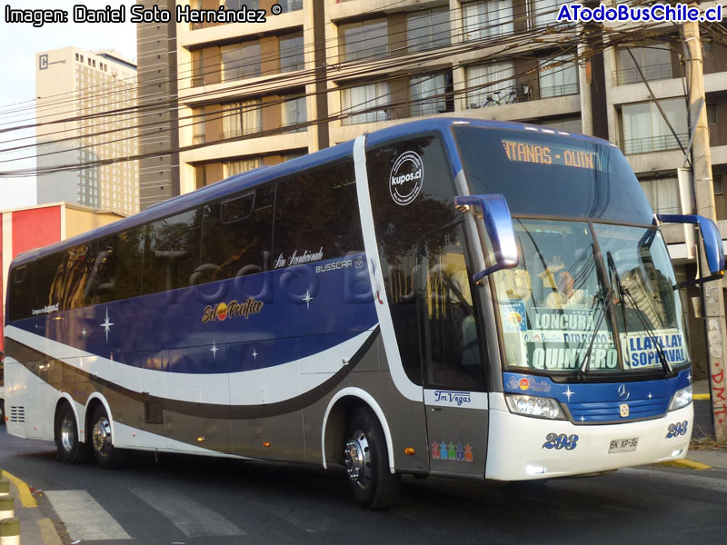 Busscar Jum Buss 380 / Mercedes Benz O-500RS-1836 / Sol del Pacífico