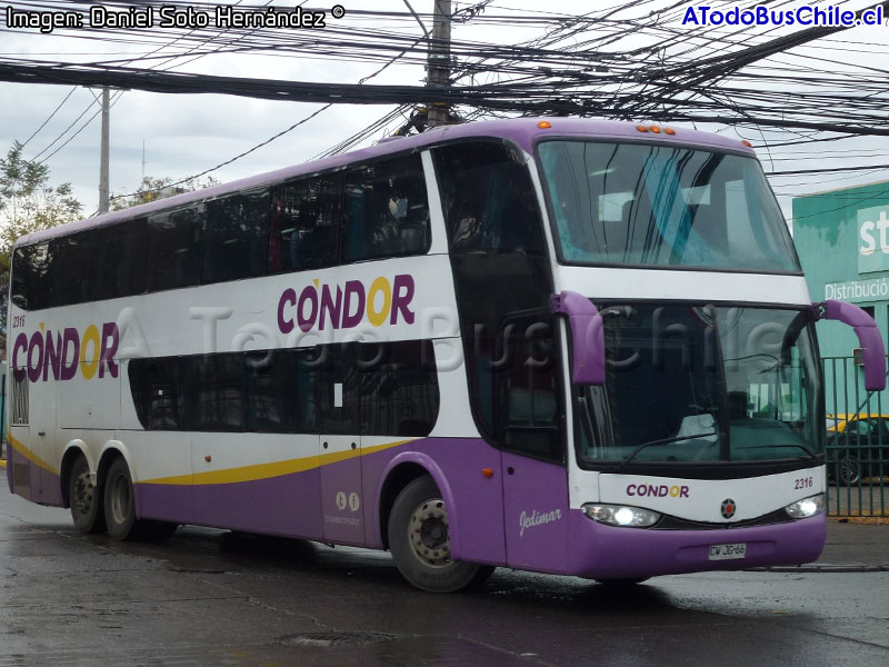 Marcopolo Paradiso G6 1800DD / Mercedes Benz O-500RSD-2442 / Cóndor Bus