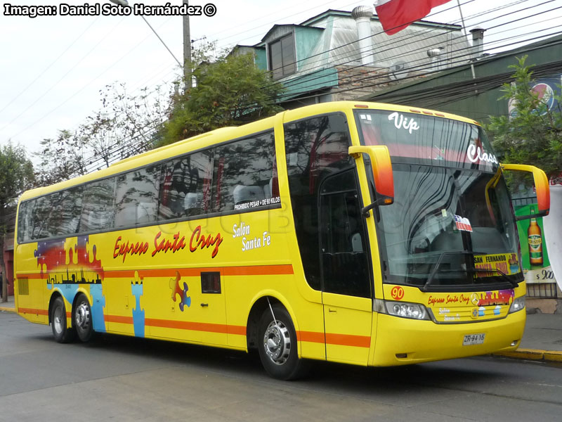 Busscar Jum Buss 360 / Mercedes Benz O-400RSD / Expreso Santa Cruz