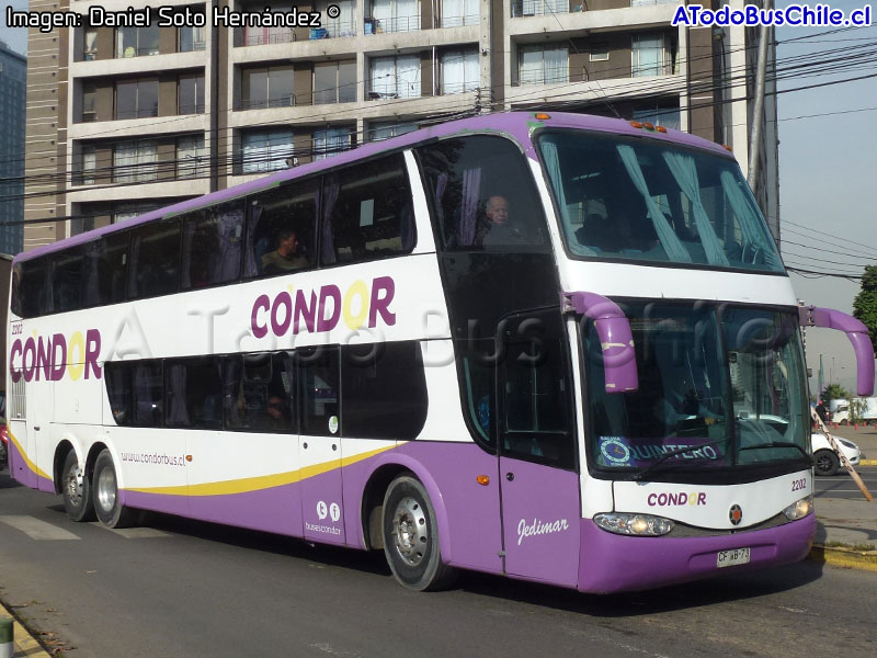 Marcopolo Paradiso G6 1800DD / Mercedes Benz O-500RSD-2442 / Cóndor Bus