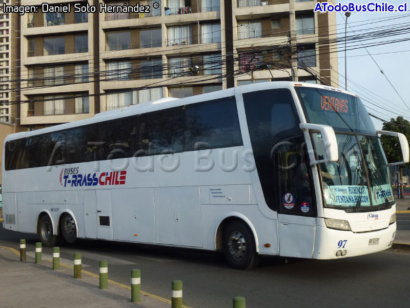 Busscar Jum Buss 380 / Mercedes Benz O-500RS-1836 / Buses T-Rrass Chile
