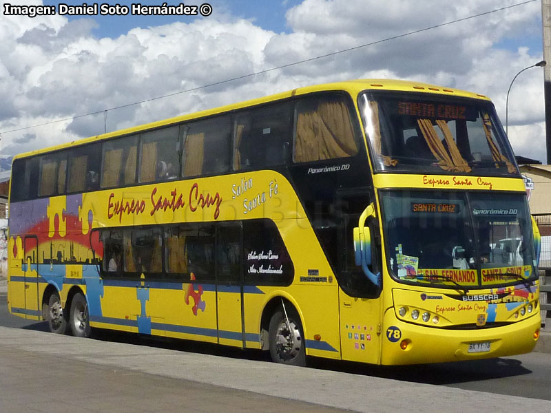 Busscar Panorâmico DD / Scania K-420 / Expreso Santa Cruz