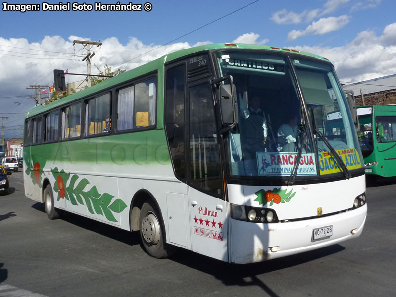 Busscar El Buss 340 / Volvo B-7R / Pullman Gacela Azul