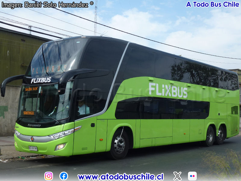 Marcopolo Paradiso G7 1800DD / Volvo B-450R Euro5 / Flixbus Chile