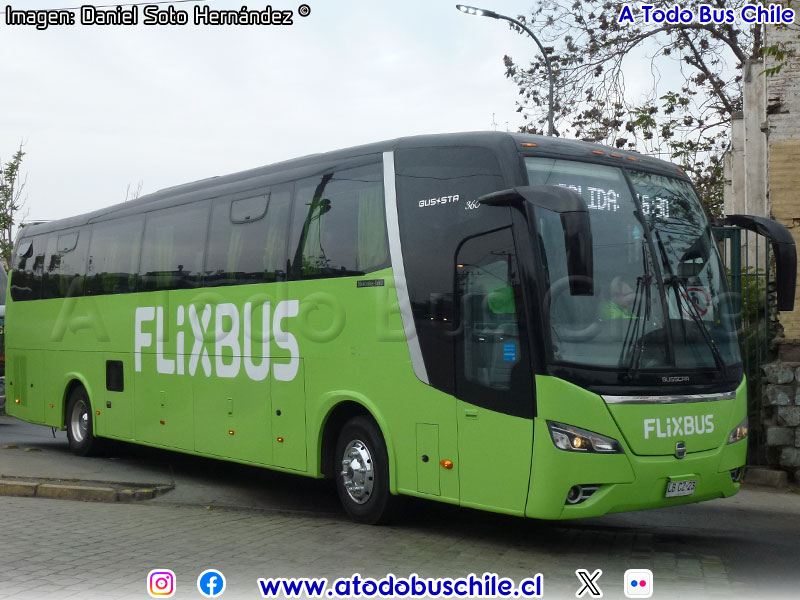 Busscar Busstar 360 / Mercedes Benz O-500RS-1836 BlueTec5 / Flixbus Chile