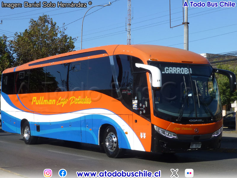 Comil Campione Invictus 1050 / Mercedes Benz O-500RS-1936 BlueTec5 / Pullman Lago Peñuelas S.A.