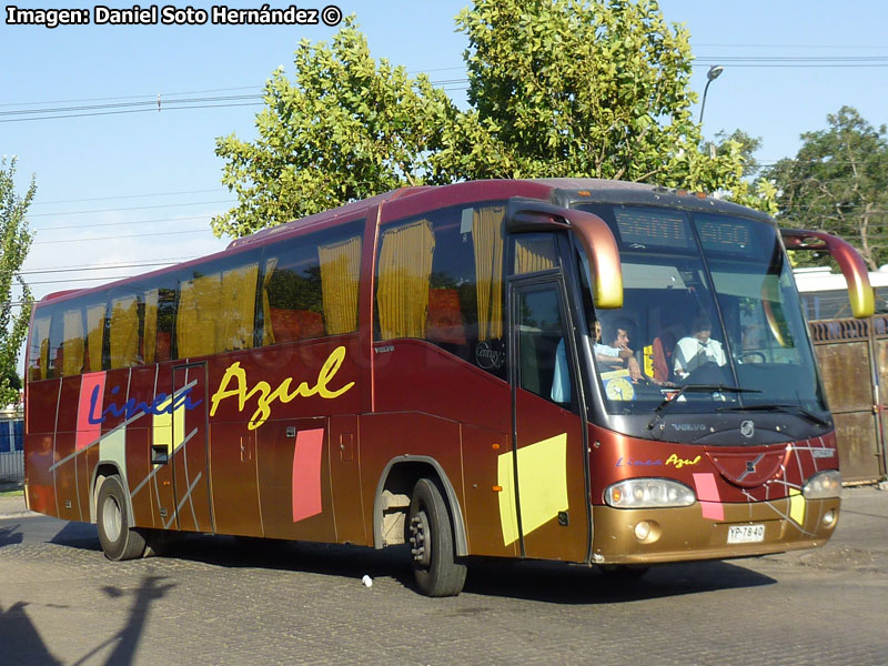 Irizar Century II 3.70 / Volvo B-10R / Línea Azul