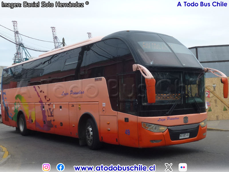 Zhong Tong Navigator II LCK6137H Euro5 / Pullman Lago Peñuelas S.A.