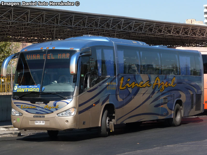 Irizar Century III 3.50 / Mercedes Benz O-500RS-1836 / Línea Azul