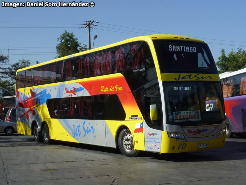 Busscar Panorâmico DD / Mercedes Benz O-500RSD-2442 / Jet Sur